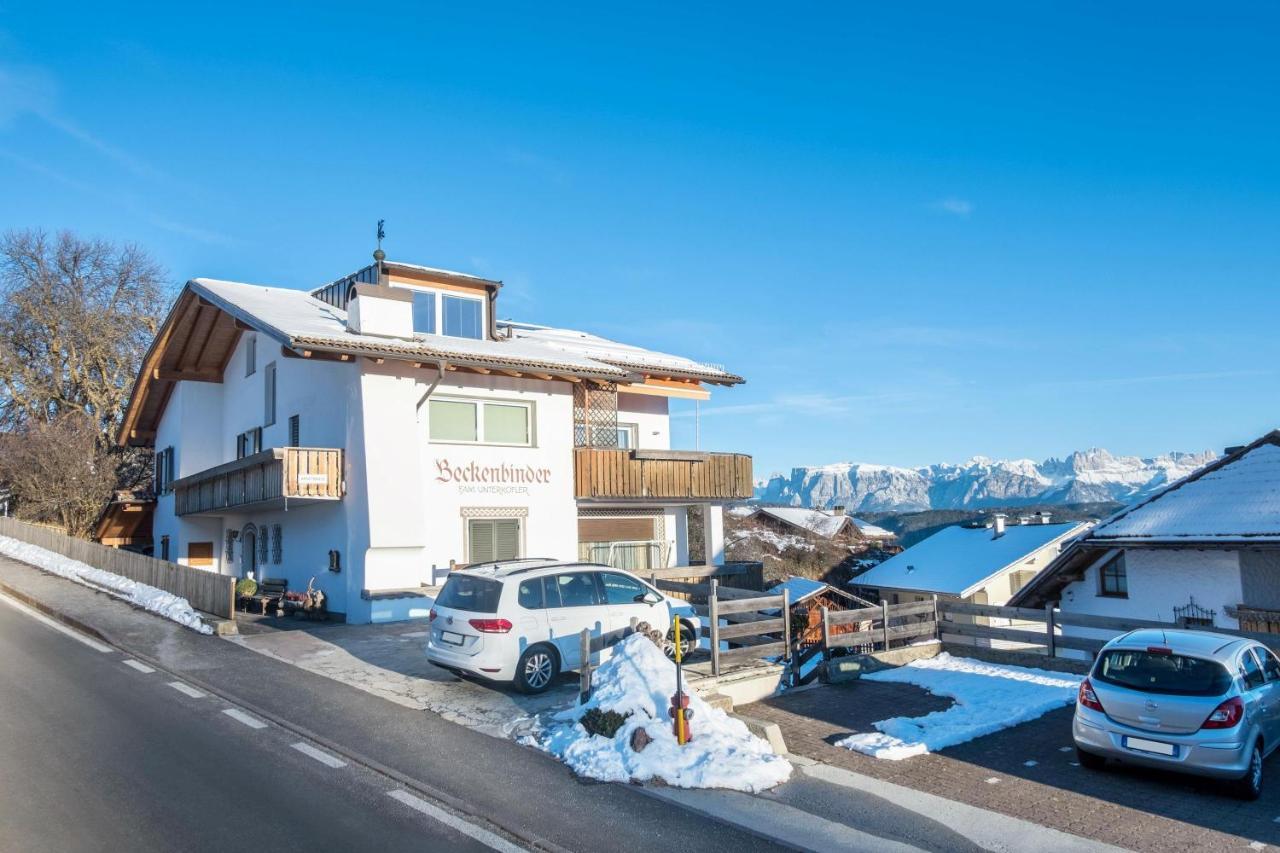 Beckenbinder Apartement Rosengarten San Genesio Atesino Esterno foto