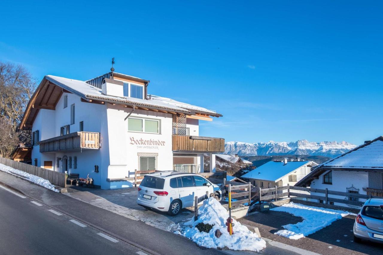 Beckenbinder Apartement Rosengarten San Genesio Atesino Esterno foto